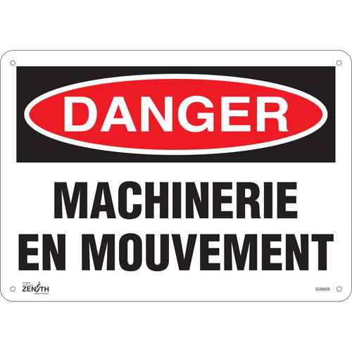 [SGM468] Enseigne «Machinerie en Mouvement» (SGM468)