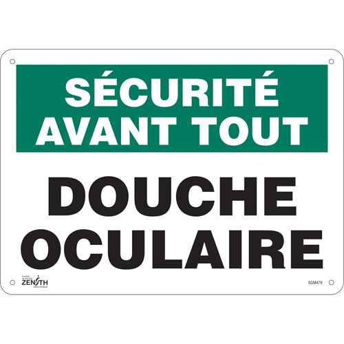 [SGM479] "Douche Oculaire" Sign (SGM479)
