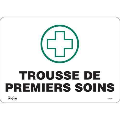 [SGM496] "Premiers Soins" Sign (SGM496)