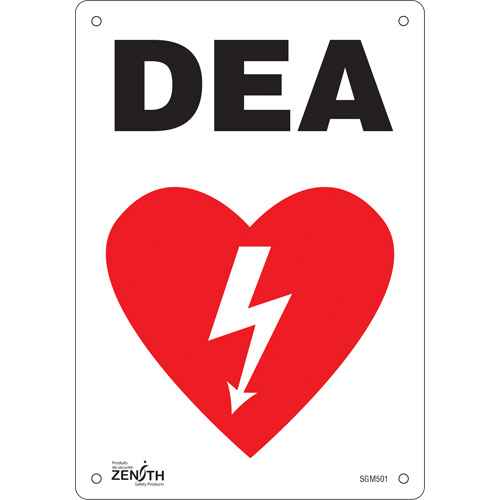 [SGM501] "DEA" Sign (SGM501)