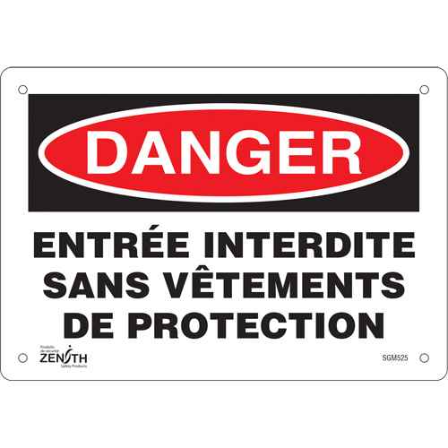 [SGM525] Enseigne «Entrée Interdite» (SGM525)