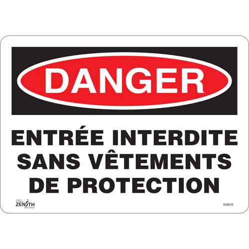 [SGM526] Enseigne «Entrée Interdite» (SGM526)