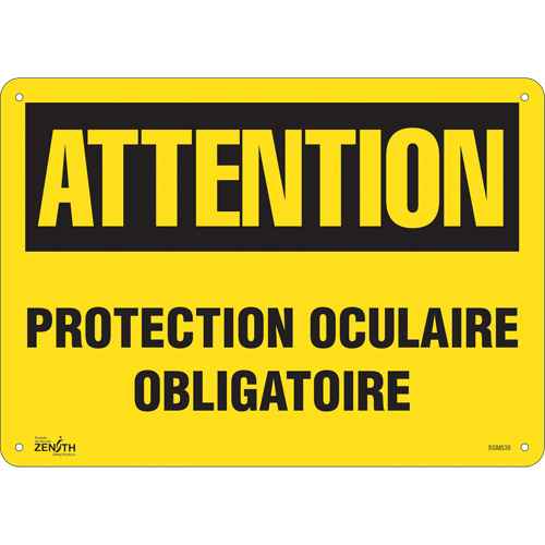 [SGM539] Enseigne «Protection Oculaire Obligatoire» (SGM539)