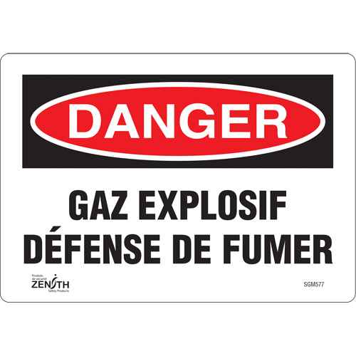 [SGM577] "Défense De Fumer" Sign (SGM577)