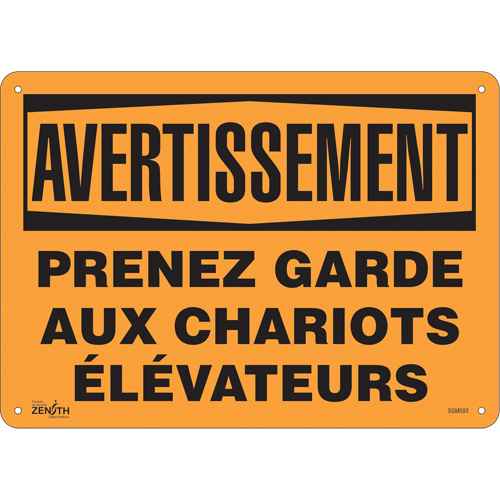[SGM593] "Prenez Garde" Sign (SGM593)