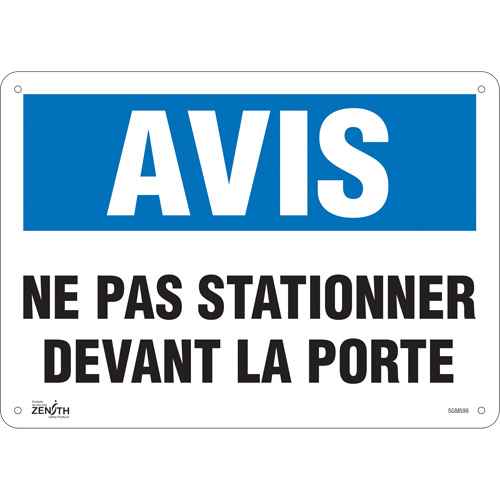 [SGM599] Enseigne «Ne Pas Stationner» (SGM599)