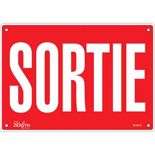 [SGM602] Enseigne «Sortie» (SGM602)