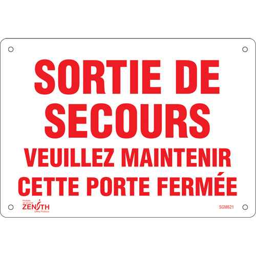 [SGM621] Enseigne «Sortie De Secours» (SGM621)