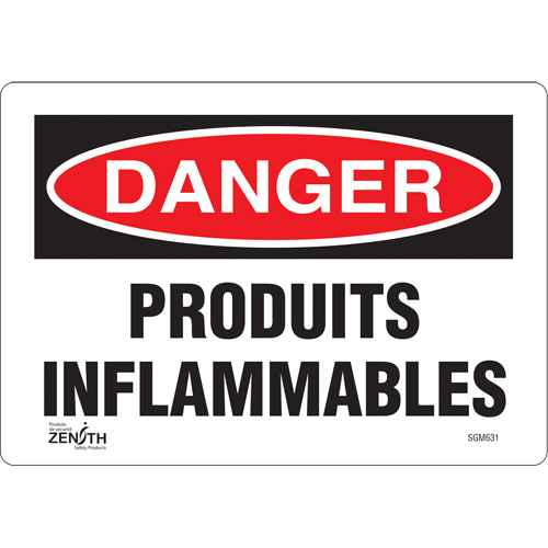 [SGM631] "Produits Inflammables" Sign (SGM631)
