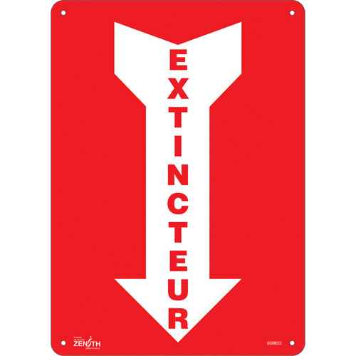 [SGM653] "Extincteur" Arrow Sign (SGM653)