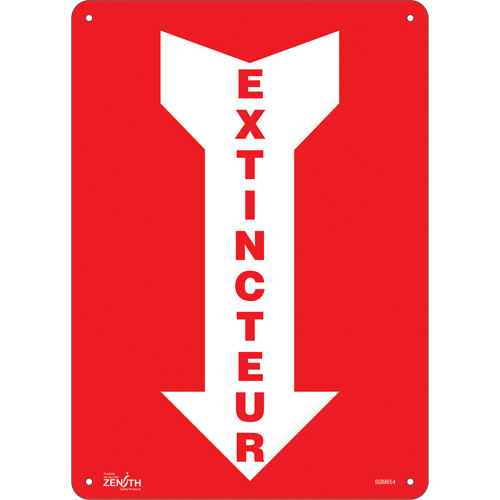 [SGM654] "Extincteur" Arrow Sign (SGM654)