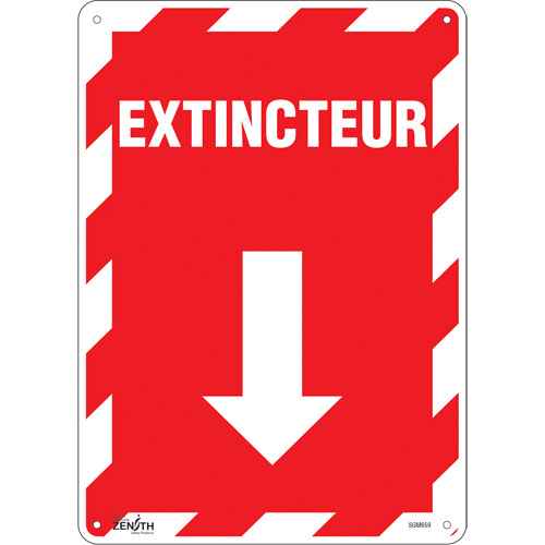 [SGM659] "Extincteur" Arrow Sign (SGM659)