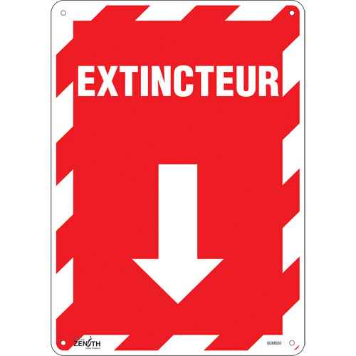 [SGM660] "Extincteur" Arrow Sign (SGM660)
