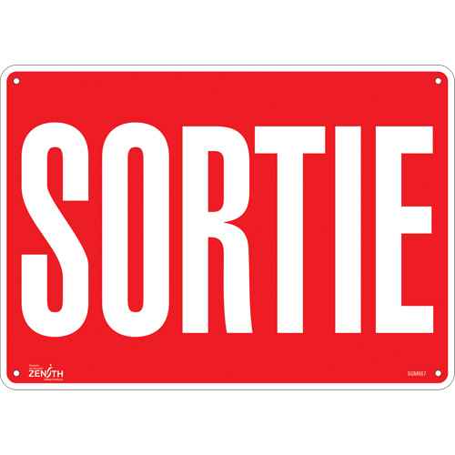 [SGM667] Enseigne «Sortie» (SGM667)