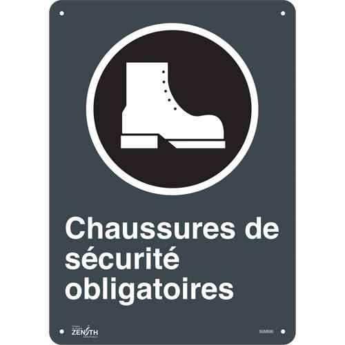 "Chaussures De Sécurité Obligatoires" Sign (SGM690)