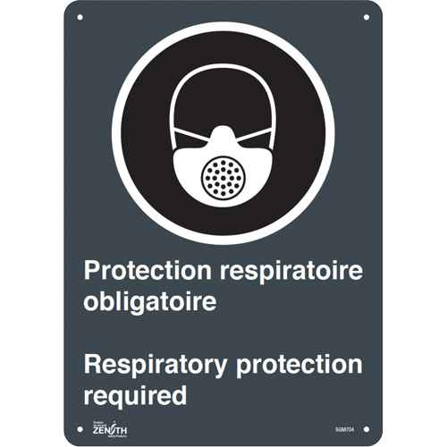 [SGM704] Enseigne «Protection Respiratoire Respiratory Protection» (SGM704)