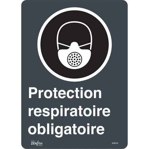 [SGM706] Enseigne «Protection Respiratoire Obligatoire» (SGM706)
