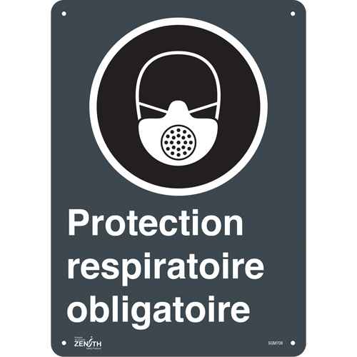[SGM708] Enseigne «Protection Respiratoire Obligatoire» (SGM708)