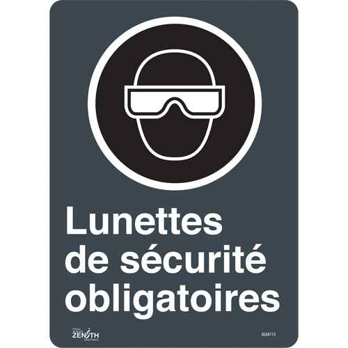 [SGM715] Enseigne «Lunettes De Sécurité Obligatoires» (SGM715)
