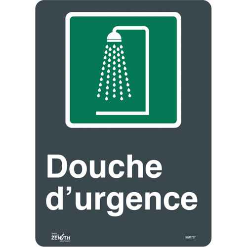 [SGM757] Enseigne «Douche D'Urgence» (SGM757)
