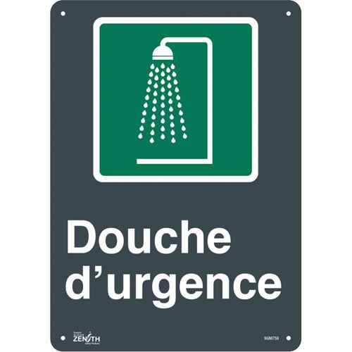 [SGM759] Enseigne «Douche D'Urgence» (SGM759)