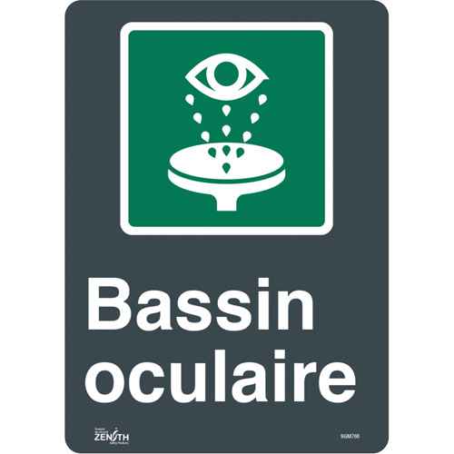 [SGM766] Enseigne «Bassin Oculaire» (SGM766)