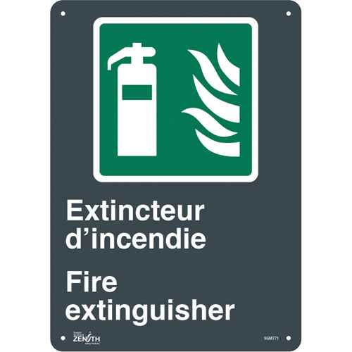 [SGM771] Enseigne «Extincteur D'Incendie/Fire Extinguisher» (SGM771)