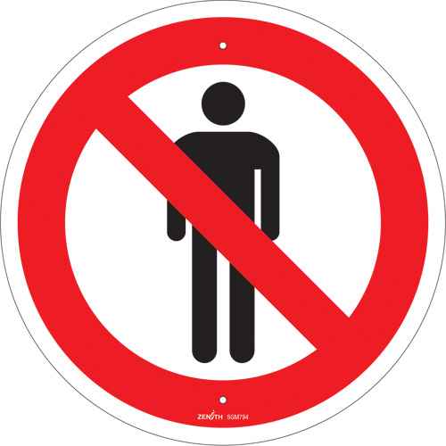 [SGM794] Enseigne de sécurité conforme à la CSA - Do Not Enter (SGM794)