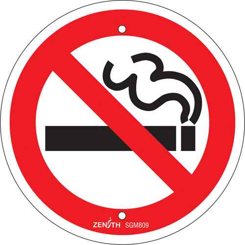 [SGM809] Enseigne de sécurité conforme à la CSA - No Smoking (SGM809)