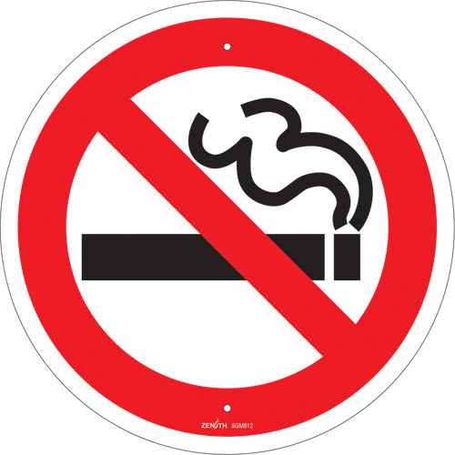 [SGM812] Enseigne de sécurité conforme à la CSA - No Smoking (SGM812)