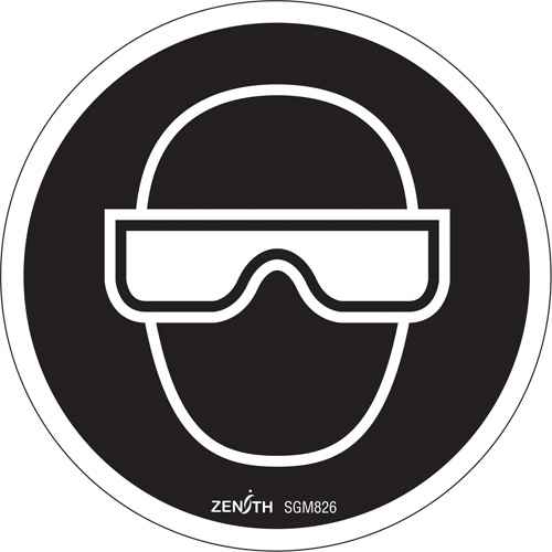[SGM826] Enseigne de sécurité conforme à la CSA - Eye Protection Required (SGM826)