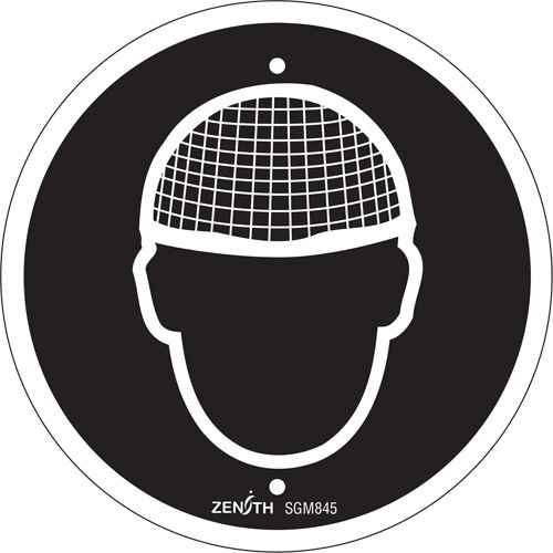 [SGM845] Hair Net Required CSA Standard Safety Sign (SGM845)