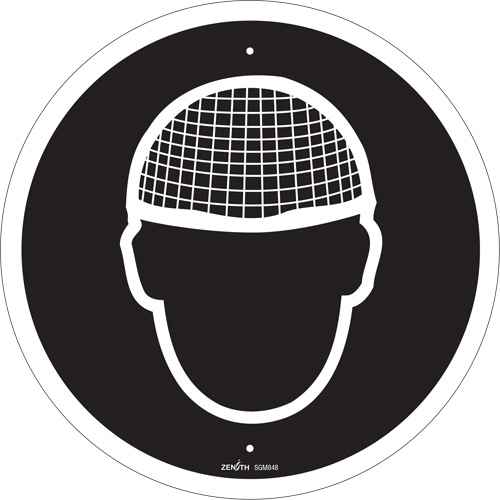 [SGM848] Hair Net Required CSA Standard Safety Sign (SGM848)