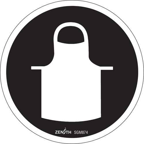 [SGM874] Protective Clothing CSA Standard Safety Sign (SGM874)