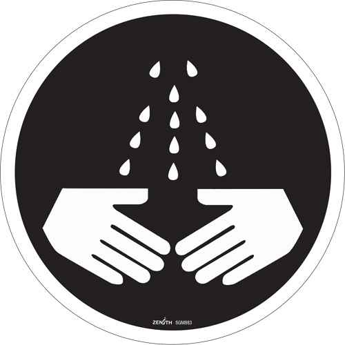 [SGM883] Wash Your Hands CSA Standard Safety Sign (SGM883)