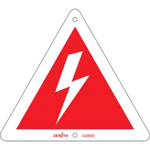 [SGM893] High Voltage CSA Standard Safety Sign (SGM893)