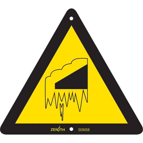 [SGN058] Falling Snow/Ice CSA Standard Safety Sign (SGN058)