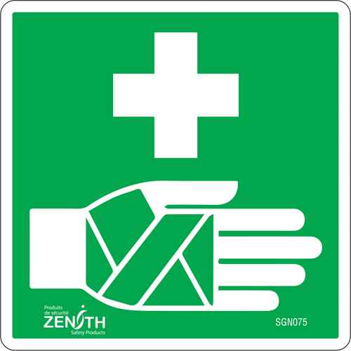 [SGN075] First Aid CSA Standard Safety Sign (SGN075)