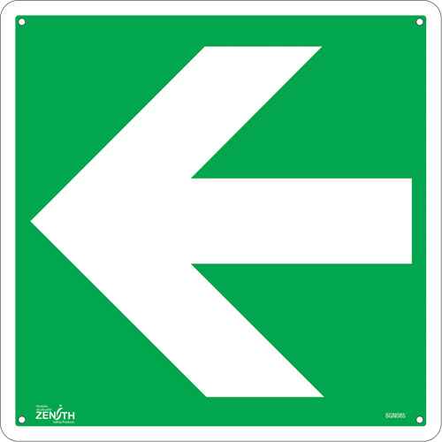 [SGN085] Arrow CSA Standard Safety Sign (SGN085)
