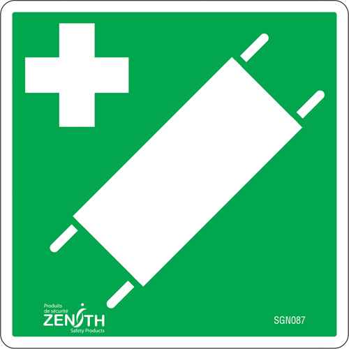 [SGN087] First Aid Stretcher CSA Standard Safety Sign (SGN087)