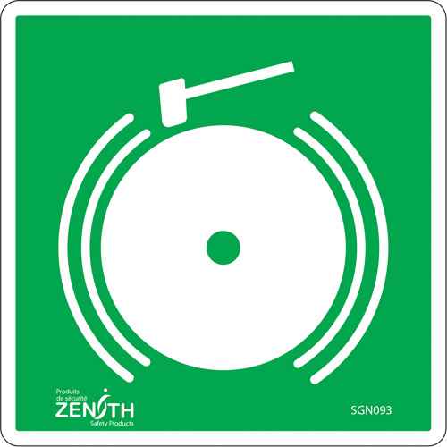 [SGN093] Emergency Alarm CSA Standard Safety Sign (SGN093)