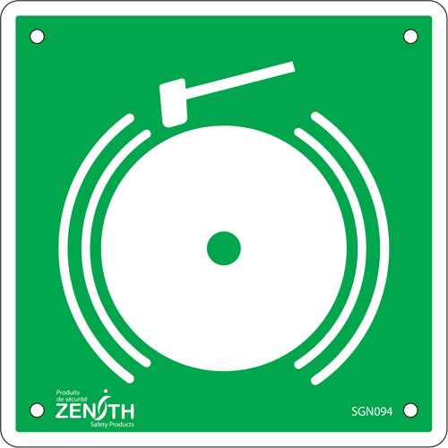 [SGN094] Emergency Alarm CSA Standard Safety Sign (SGN094)