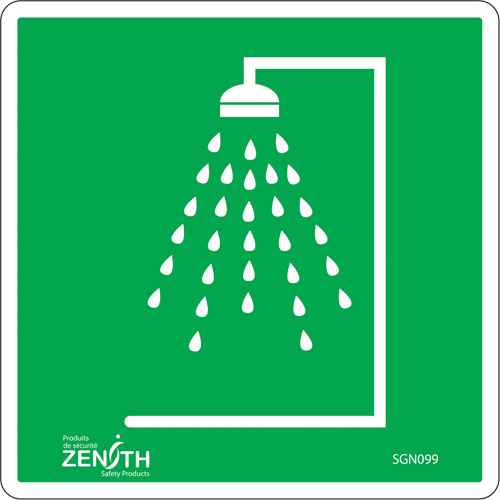 [SGN099] Emergency Shower CSA Standard Safety Sign (SGN099)