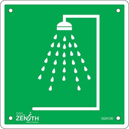 [SGN100] Emergency Shower CSA Standard Safety Sign (SGN100)