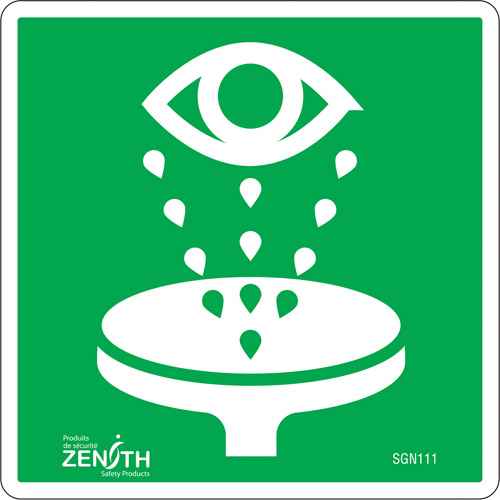 [SGN111] Eye Wash CSA Standard Safety Sign (SGN111)