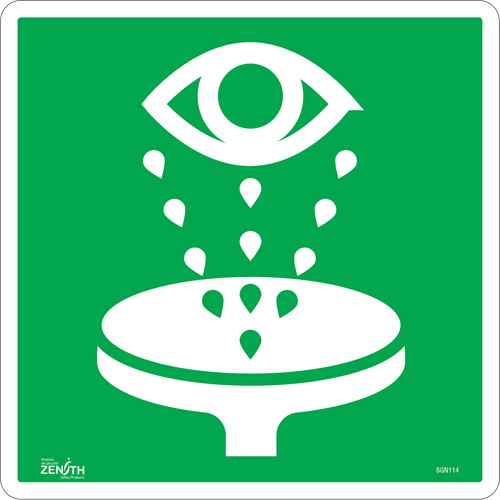 [SGN114] Enseigne de sécurité conforme à la CSA - Eye Wash (SGN114)
