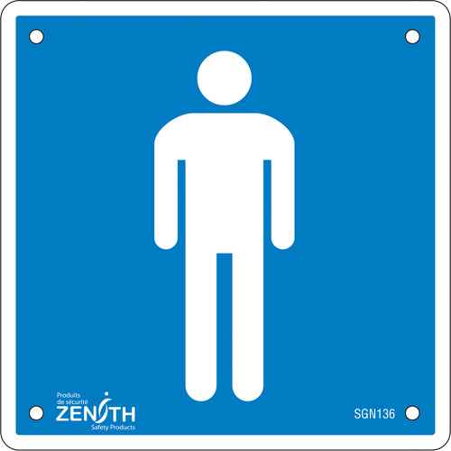 [SGN136] Men CSA Standard Safety Sign (SGN136)