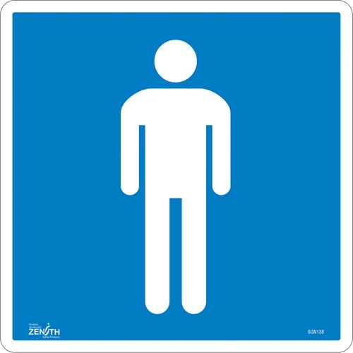 [SGN138] Enseigne de sécurité conforme à la CSA - Men (SGN138)