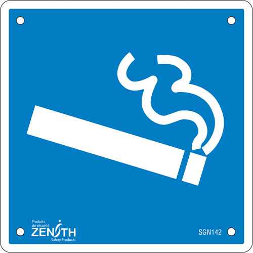 [SGN142] Smoking Section CSA Standard Safety Sign (SGN142)
