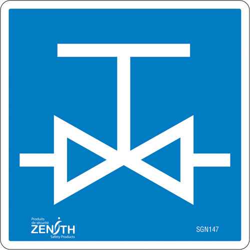 [SGN147] Valve CSA Standard Safety Sign (SGN147)